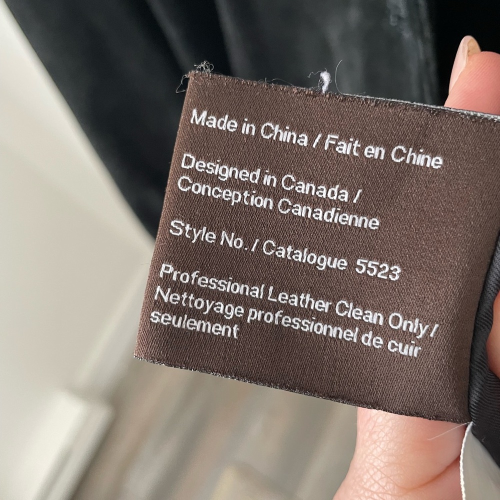 Danier Black Suede Women's Blazer - Picture 6 of 11